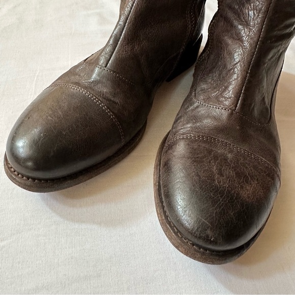 Authentic All Saints Leather Boots - Picture 5 of 11